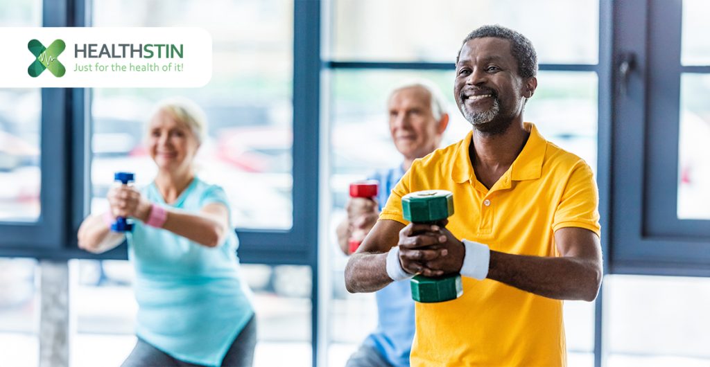Are Resistance Exercises for Older Adults Important as We Age? 4 senior dumbbell exercise