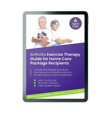 Exercise guide for people living with dementia supported by aged care physiotherapy and exercise programs