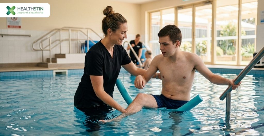 Weightless Freedom: Why Hydrotherapy is a Game-Changer for Cerebral Palsy 2 hydrotherapy for cerebral palsy session