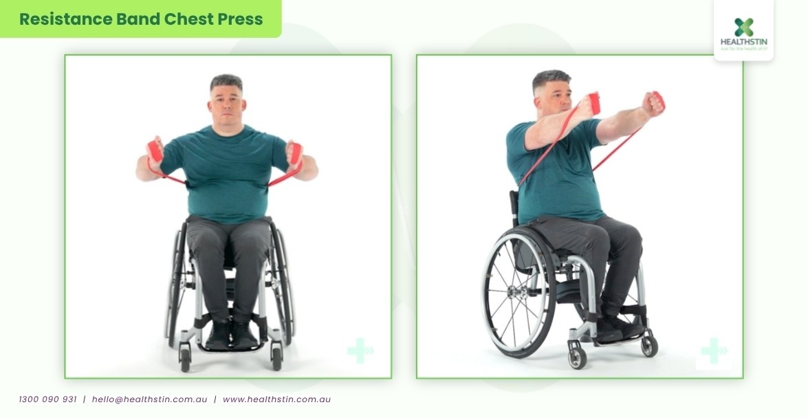 Upper Body Exercises for Wheelchair Users 11 Healthstin Provides Best Upper Body Exercises for Wheelchair Users