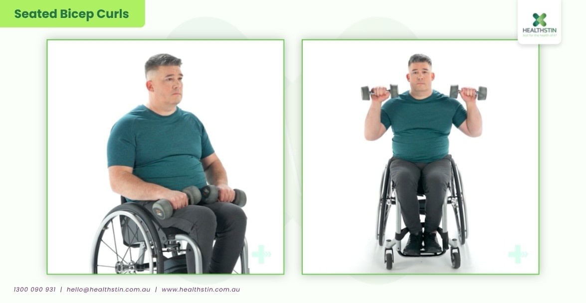 Upper Body Exercises for Wheelchair Users 12 Healthstin Provides Best Upper Body Exercises for Wheelchair Users